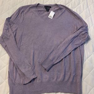 Banana Republic luxury blend v-neck sweater